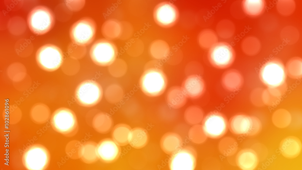 Bokeh light, shimmering blur spot lights on orange abstract Bokeh light, shimmering blur spot lights on orange abstract