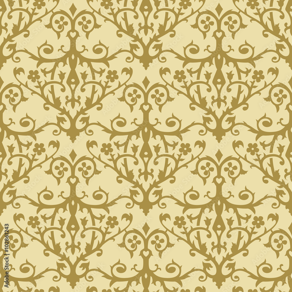 Floral Seamless Pattern 07 Floral Seamless Pattern 07