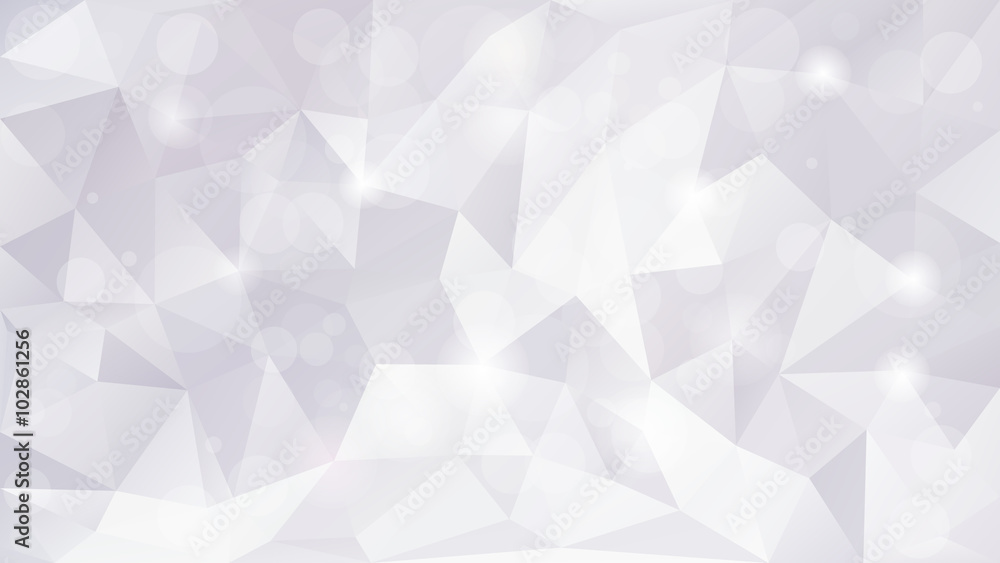 Light grey abstract mosaic polygonal background with sparkles Light grey abstract mosaic polygonal background with sparkles
