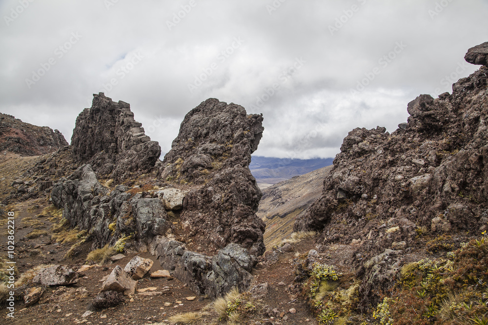 Tongariro National Park Neuseeland