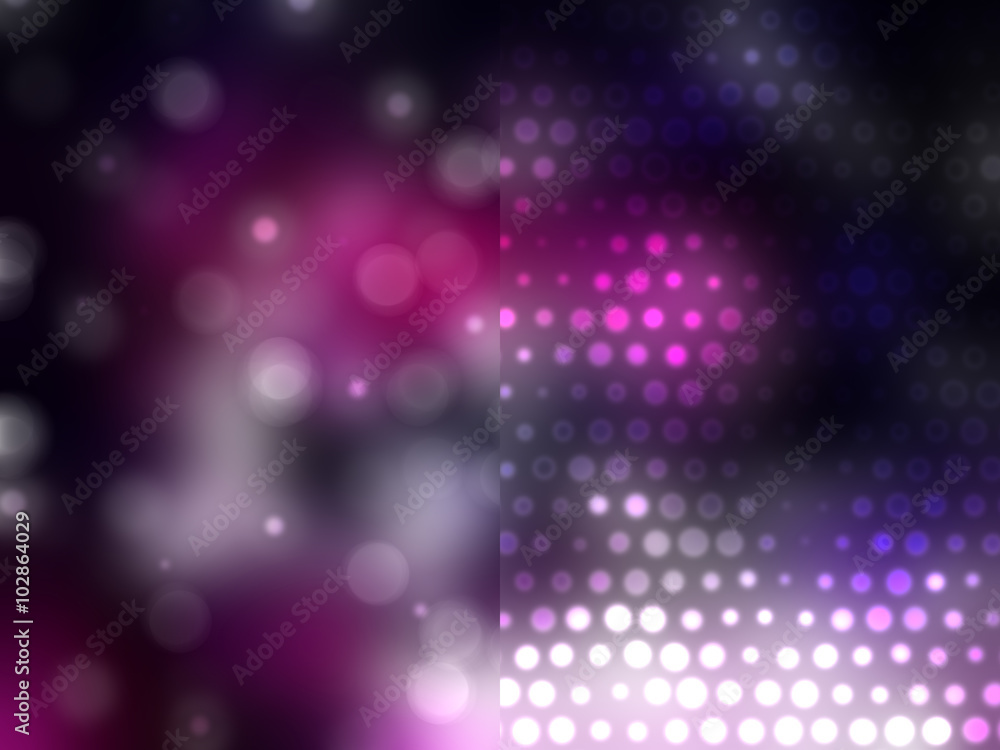 Bokeh light, shimmering blur spot lights on pink abstract backgr Bokeh light, shimmering blur spot lights on pink abstract backgr