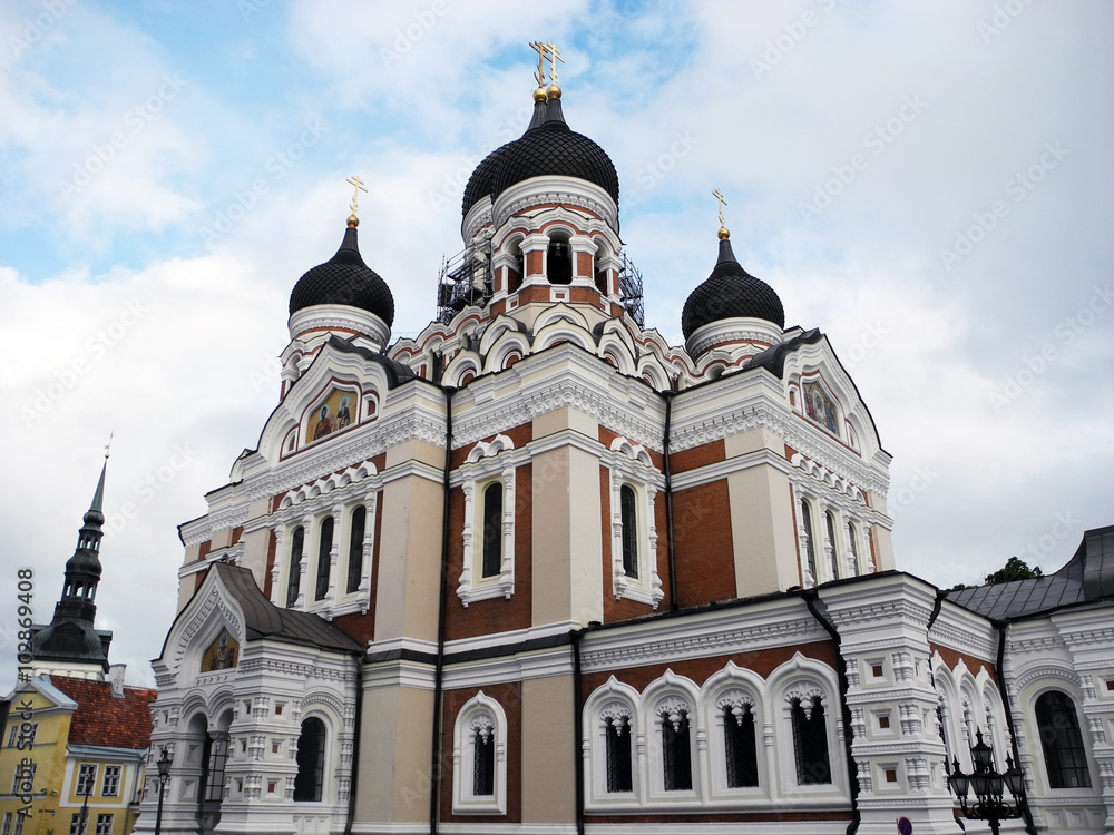 Alexander Nevsky Cathedral in Tallinn.