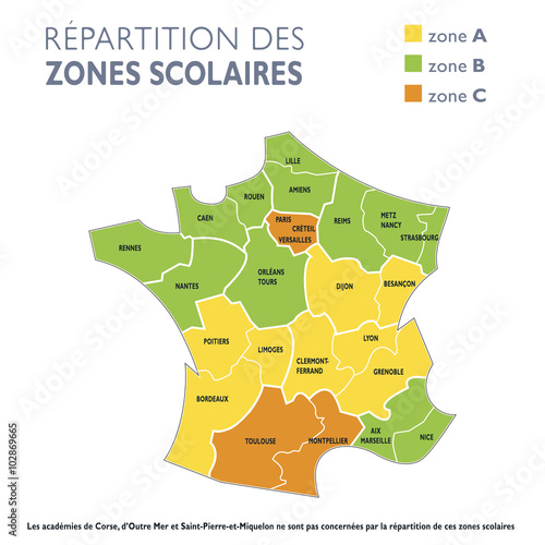 ZONES SCOLAIRES