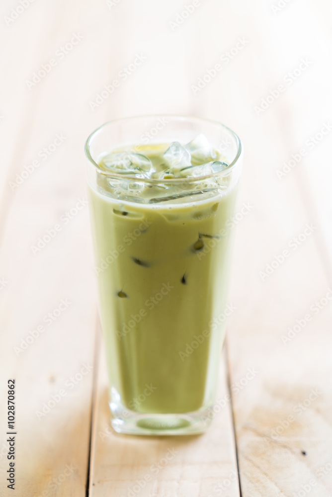 iced matcha latte iced matcha latte