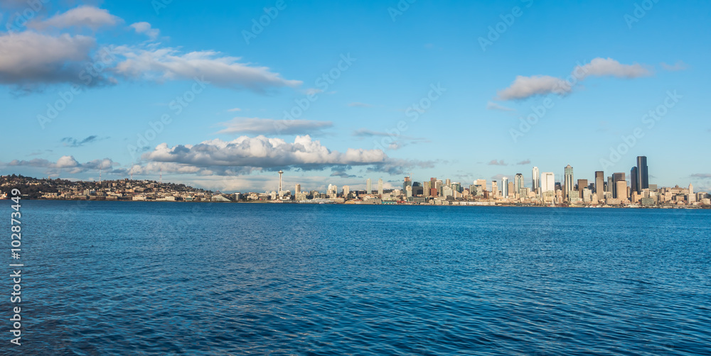 Sunny Seattle Skyline 3