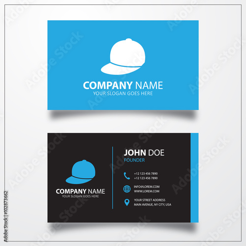 Baseball cap icon. Business...