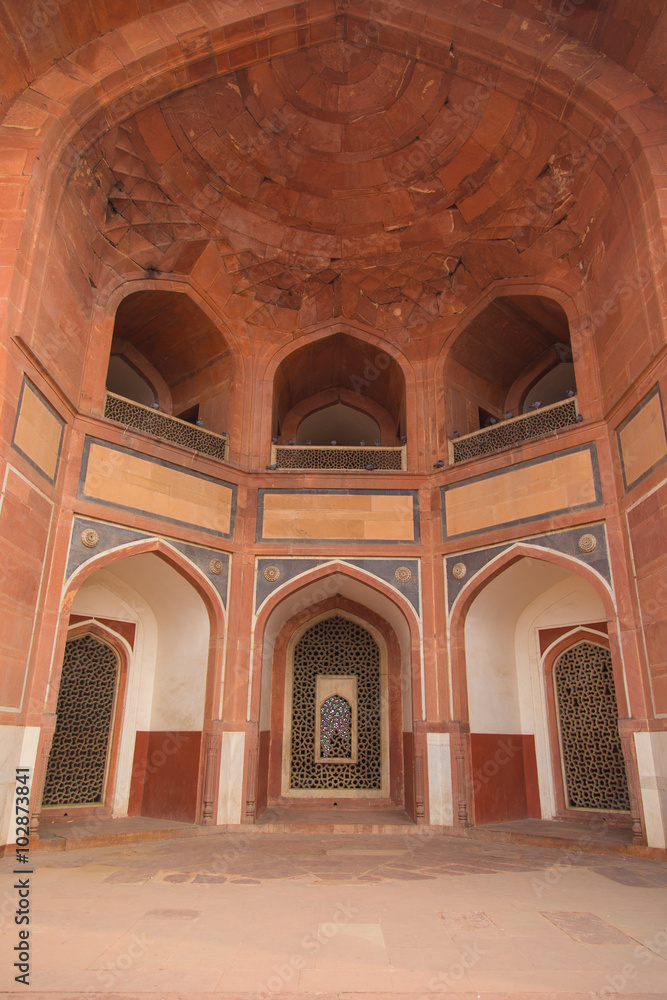 Beautiful Arch at Humayun's tomb
