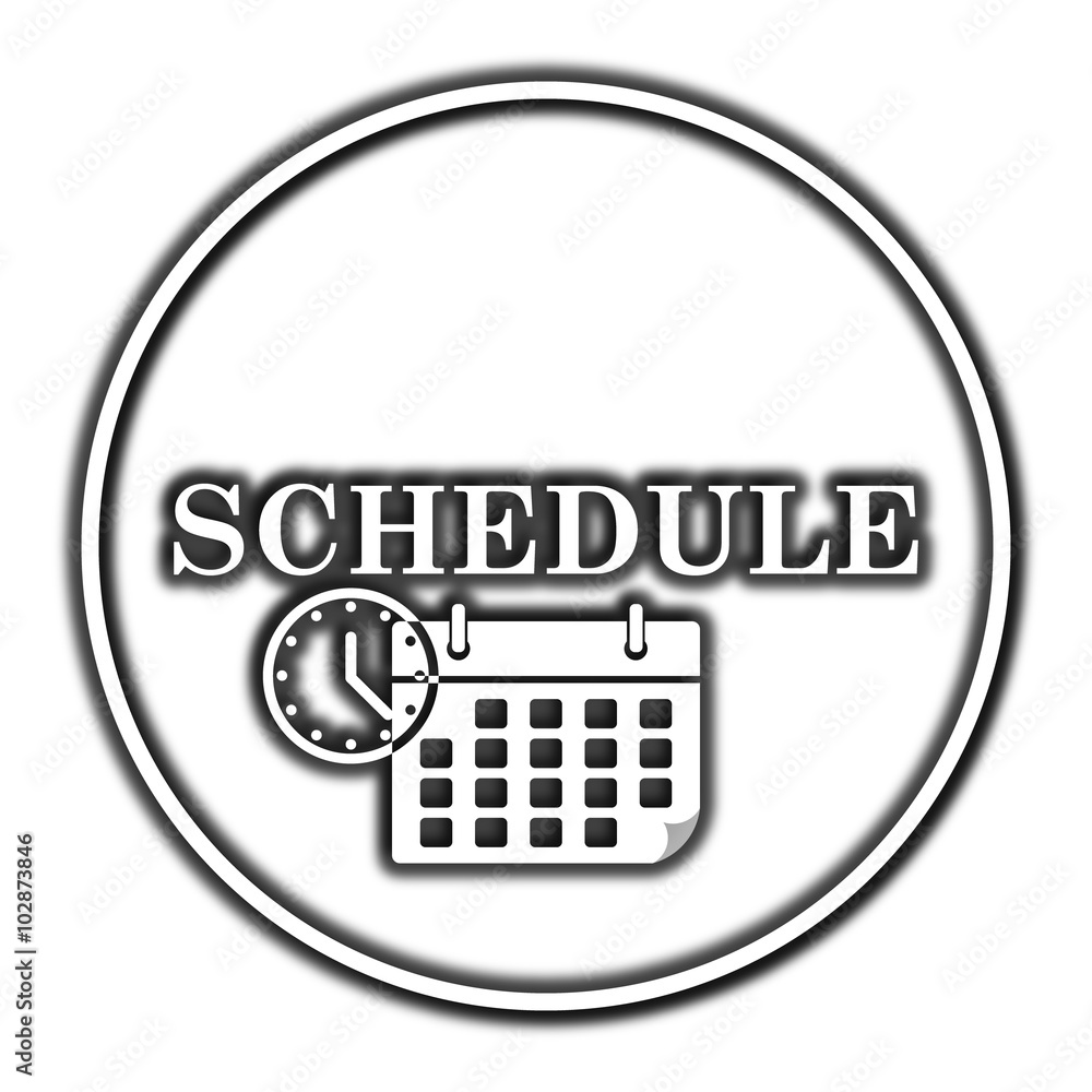 Schedule icon Schedule icon