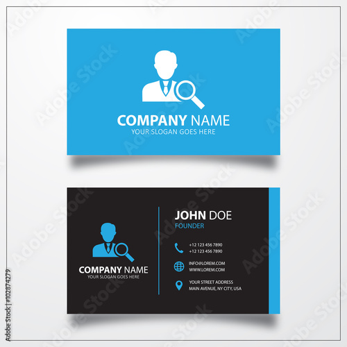 Job search icon. Business c...