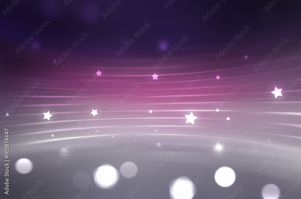 Fototapeta premium Abstract background. grey background with waves and stars