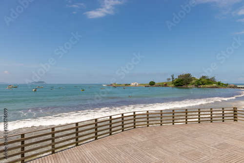 Armacao beach in Florianopolis, Santa Catarina, Brazil.