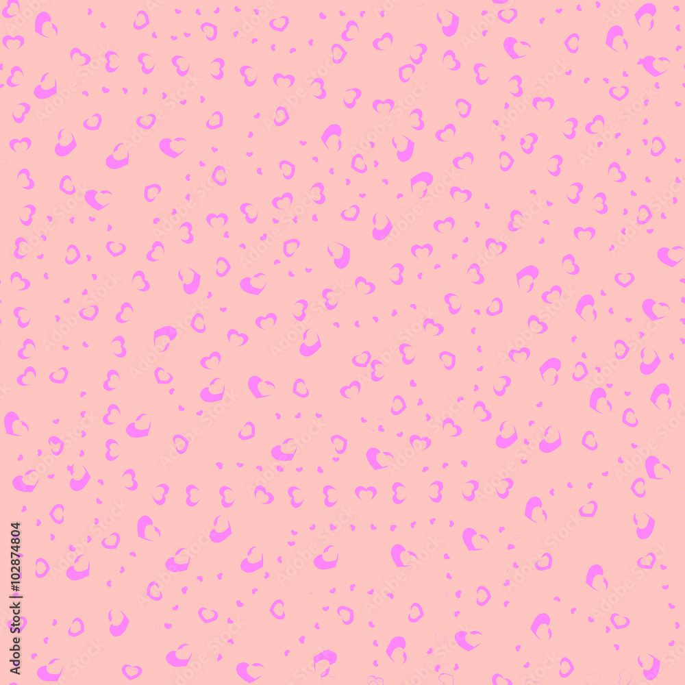 salmon wrapping paper with littie pink hearts salmon wrapping paper with littie pink hearts
