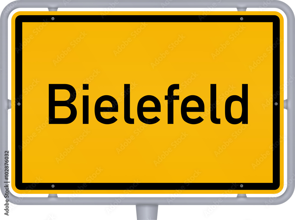 Ortsschild, Bielefeld Ortsschild, Bielefeld