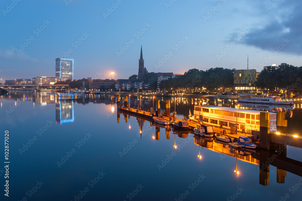 River Weser, Bremen, Germany