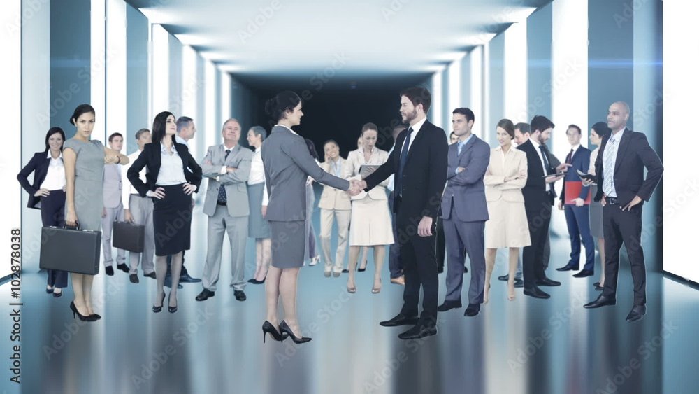 Group of business people meeting Group of business people meeting