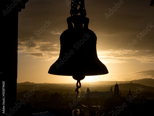 Bell in the Sunset photo