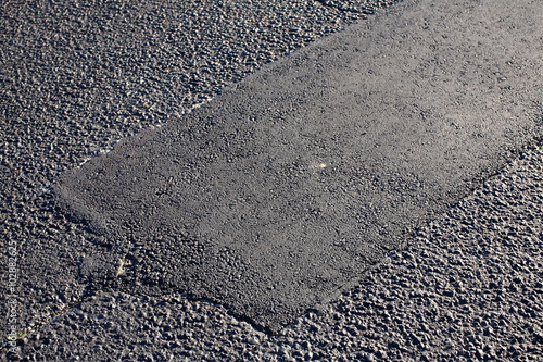 Asphalt on Concrete Black Patch