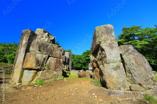 世界遺産 釜石市 橋野高炉跡 三番高炉