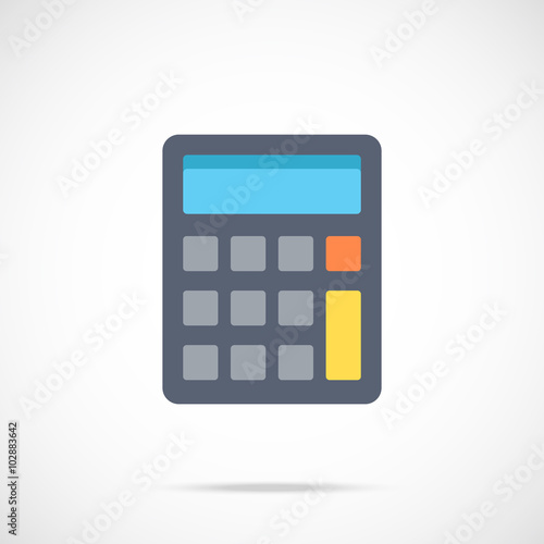 Vector calculator icon