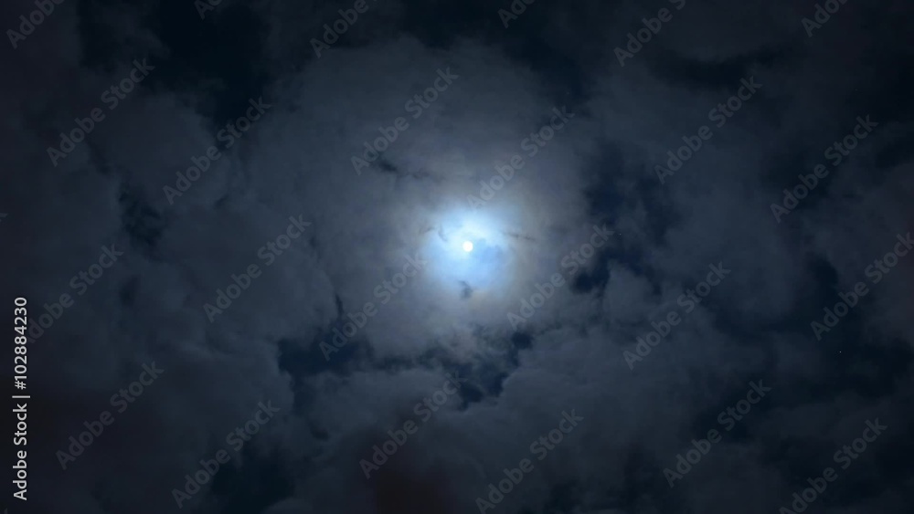 Full Moon on night sky Full Moon on night sky