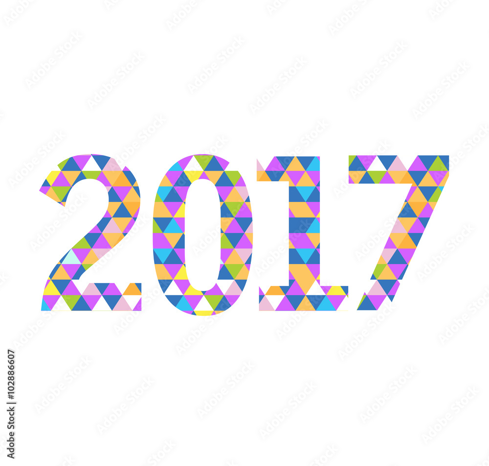 2017 triangle shape sign pattern background 2017 triangle shape sign pattern background