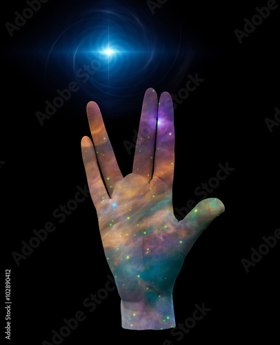 Tableau sur toile Live Long and Prosper