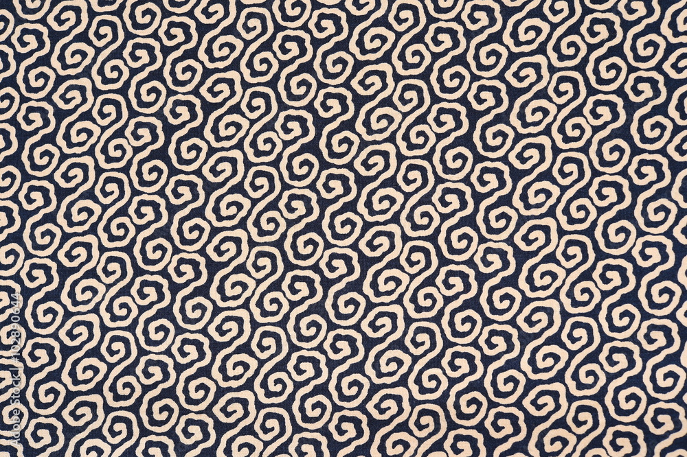 pattern on fabric texture for background.