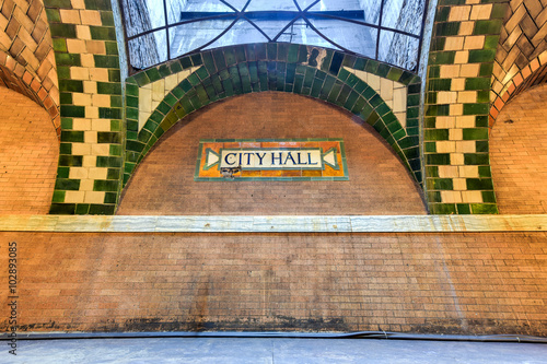 Abandoned City Hall Station - New York City