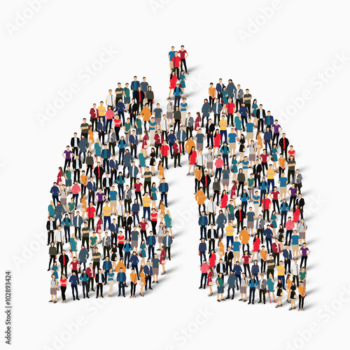  people  lungs  medicine crowd