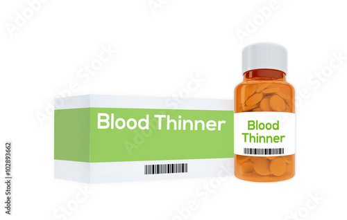 Blood Thinner concept