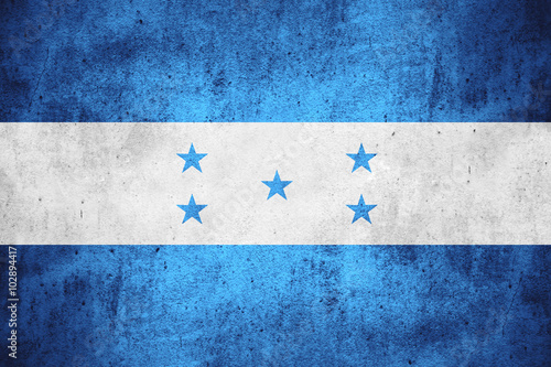 Bilde på lerret flag of Honduras