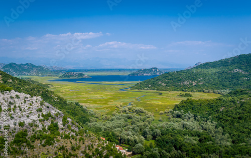 Skadar lake national park of Montenegro