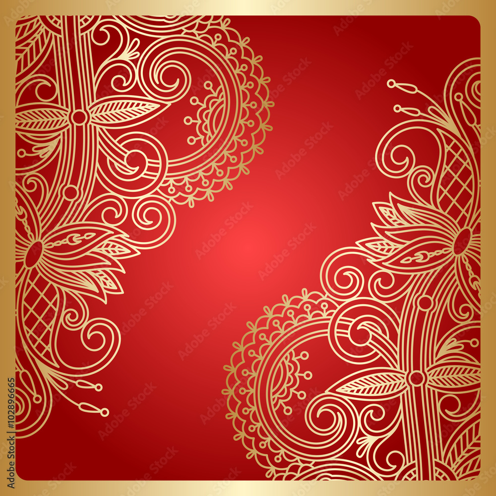 Vector ornamental background. Vector ornamental background.