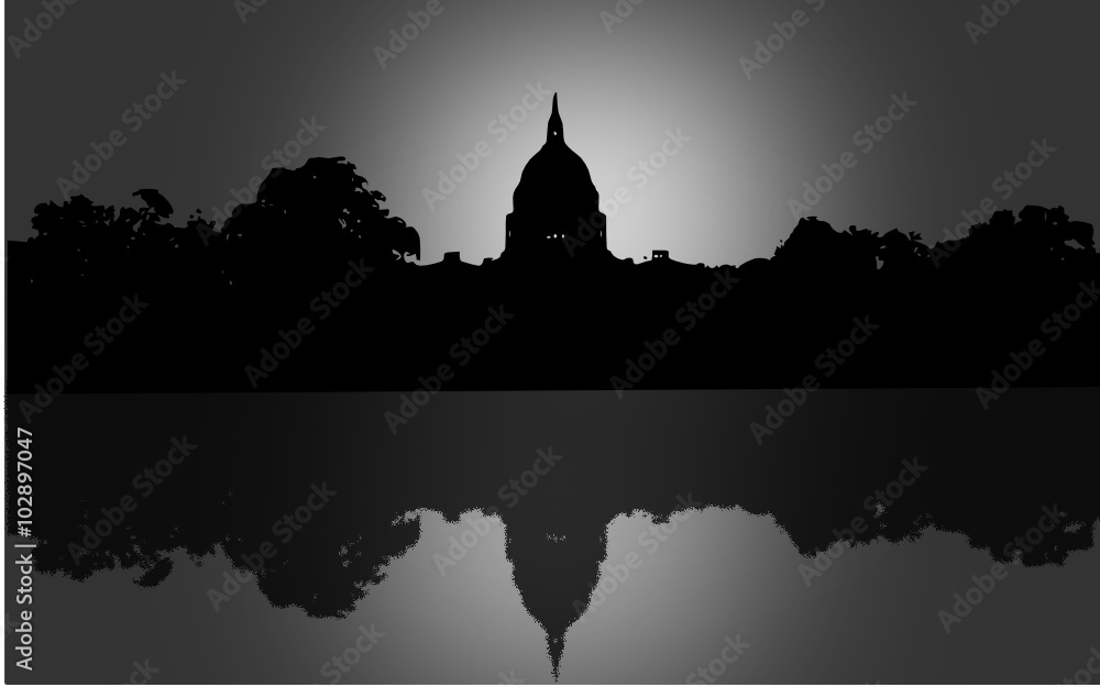 Obraz premium US capitol 