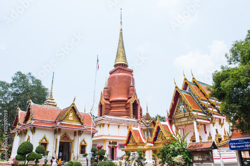 PATTANI, THAILAND - OCT07, 2014: Temple( wat chang hai) located