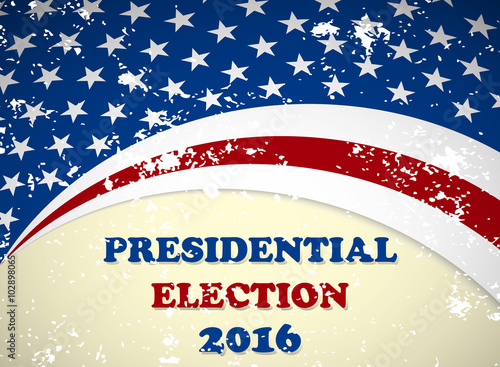 USA 2016 Presidential Election - template