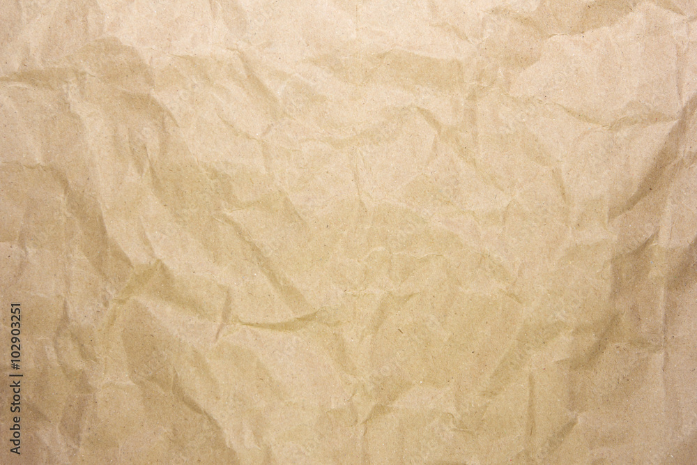 Crumpled recycle paper background and texture Crumpled recycle paper background and texture