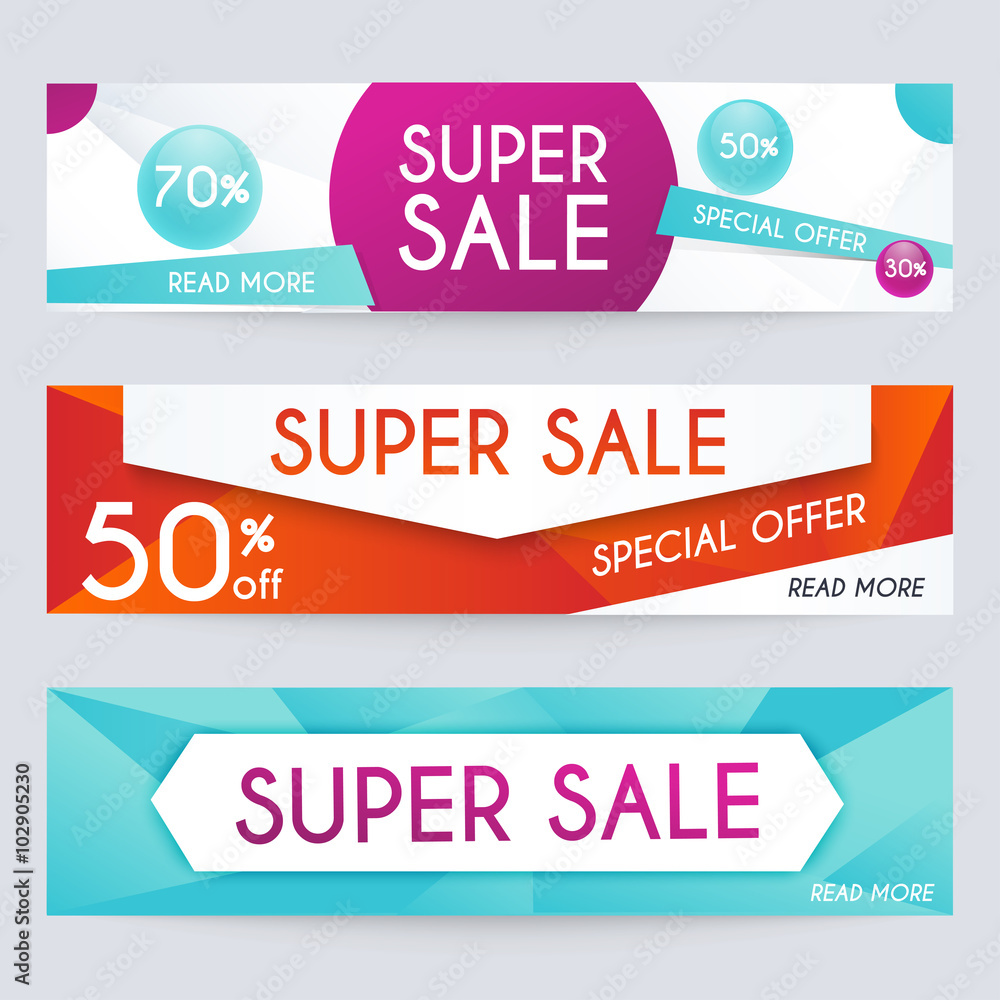 Set of sale banners design. Sale paper banner. Sale and discount Set of sale banners design. Sale paper banner. Sale and discount