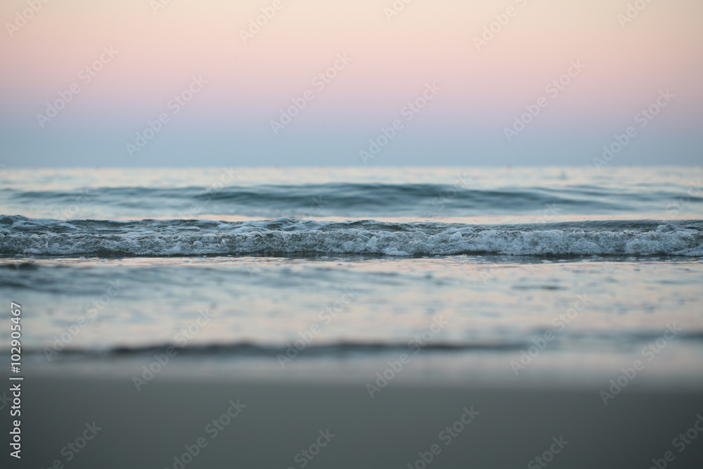 Beautiful evening seascape Beautiful evening seascape