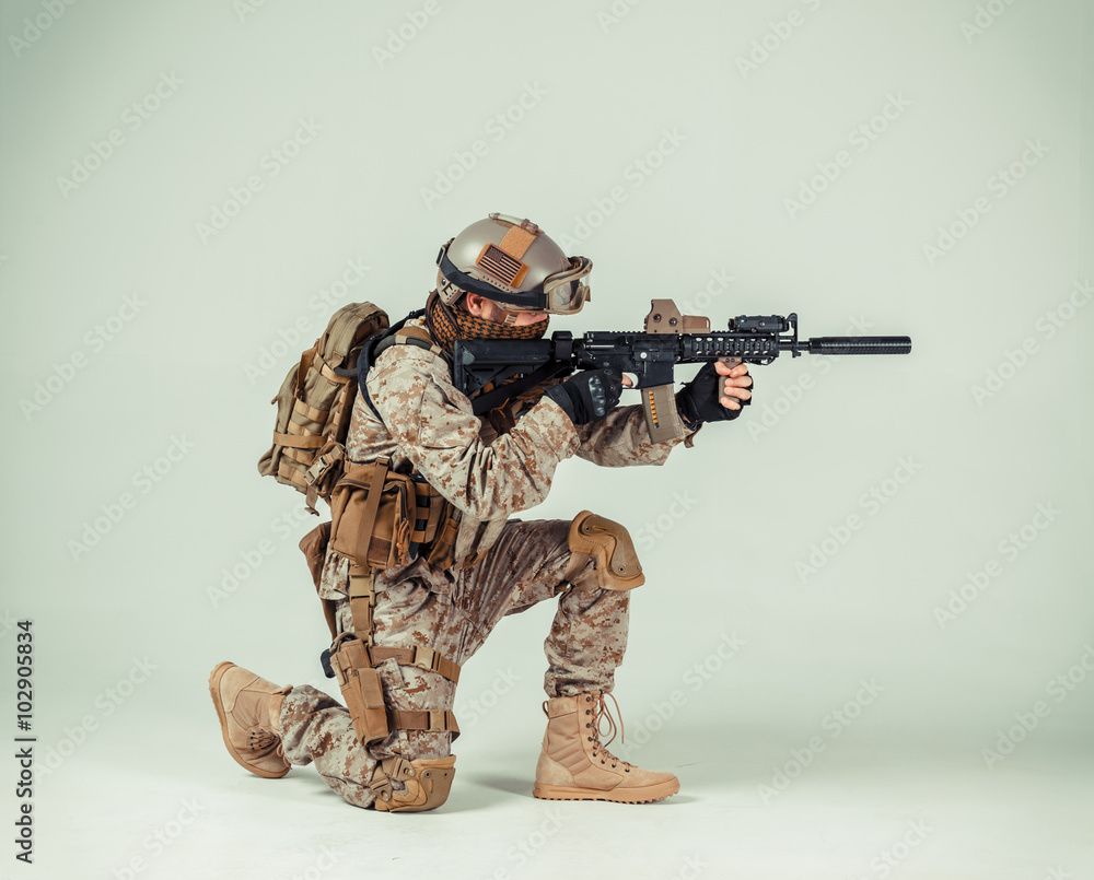 Special force soldier / strike ball player Special force soldier / strike ball player