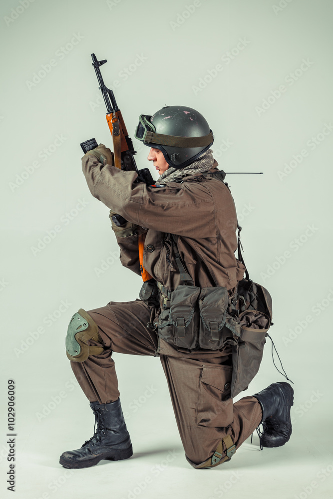Special force soldier / strike ball player Special force soldier / strike ball player