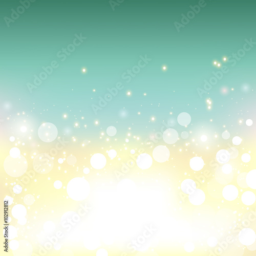 Shine background. Bokeh