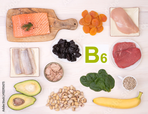 Vitamin B6 containing foods photo