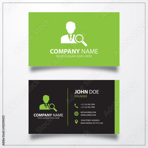 Job search icon. Business c...
