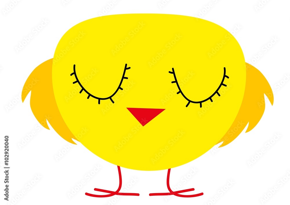 Fototapeta premium Wielkanoc, kurczaki