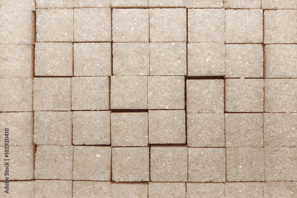 Obraz premium Refined sugar background texture