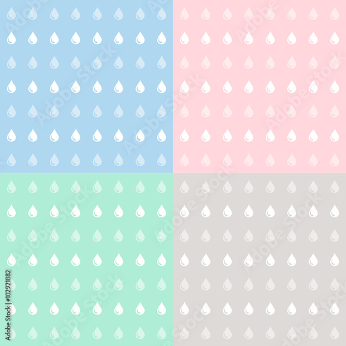 Sweet Color rain drop Vector EPS10, Great for any use.