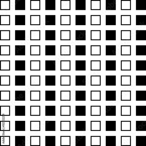Black And White Square Background Vector EPS10, Great for any use.