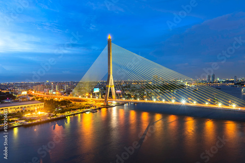 Bangkok Rama8 bridge