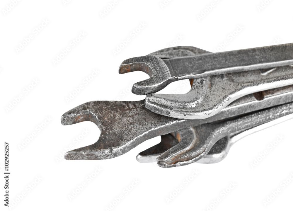 Old rusty wrench Old rusty wrench